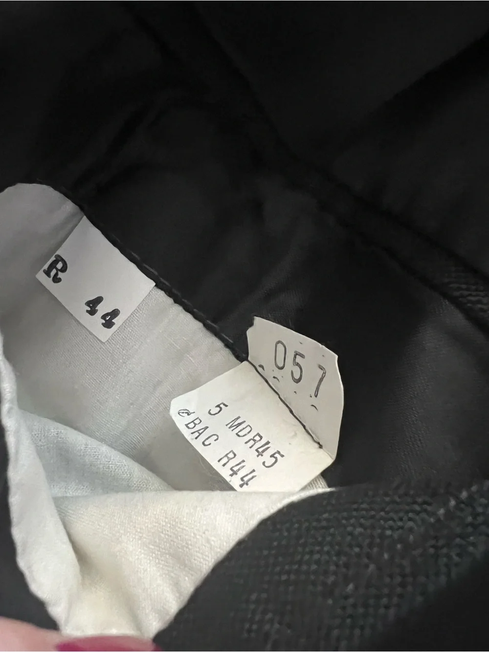 Jones New York Vintage Men’s 44R Linen Double Breasted Blazer Black NWT